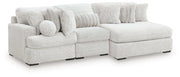 Cuddle Plush Sectional with Chaise
